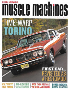 HEMMINGS MUSCLE MACHINES 2023 FEB - 67 FAIRLANE 500, 68 BISCAYNE, 68 TORINO GT